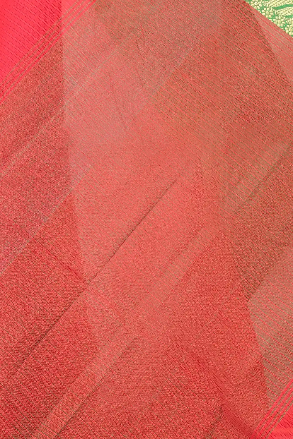 Red Casual Cotton Saree