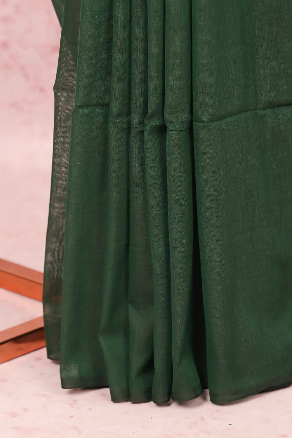 Green Mul Cotton Saree