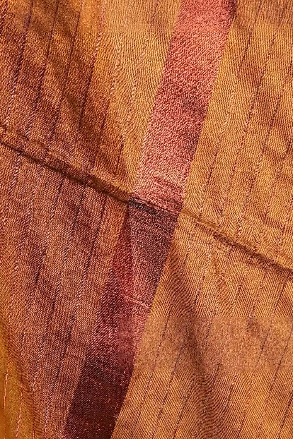 Copper Mul Cotton Saree