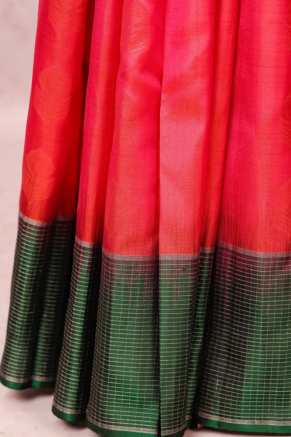 Pink Kanchi Soft Silk Saree