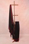 Black Crepe Saree