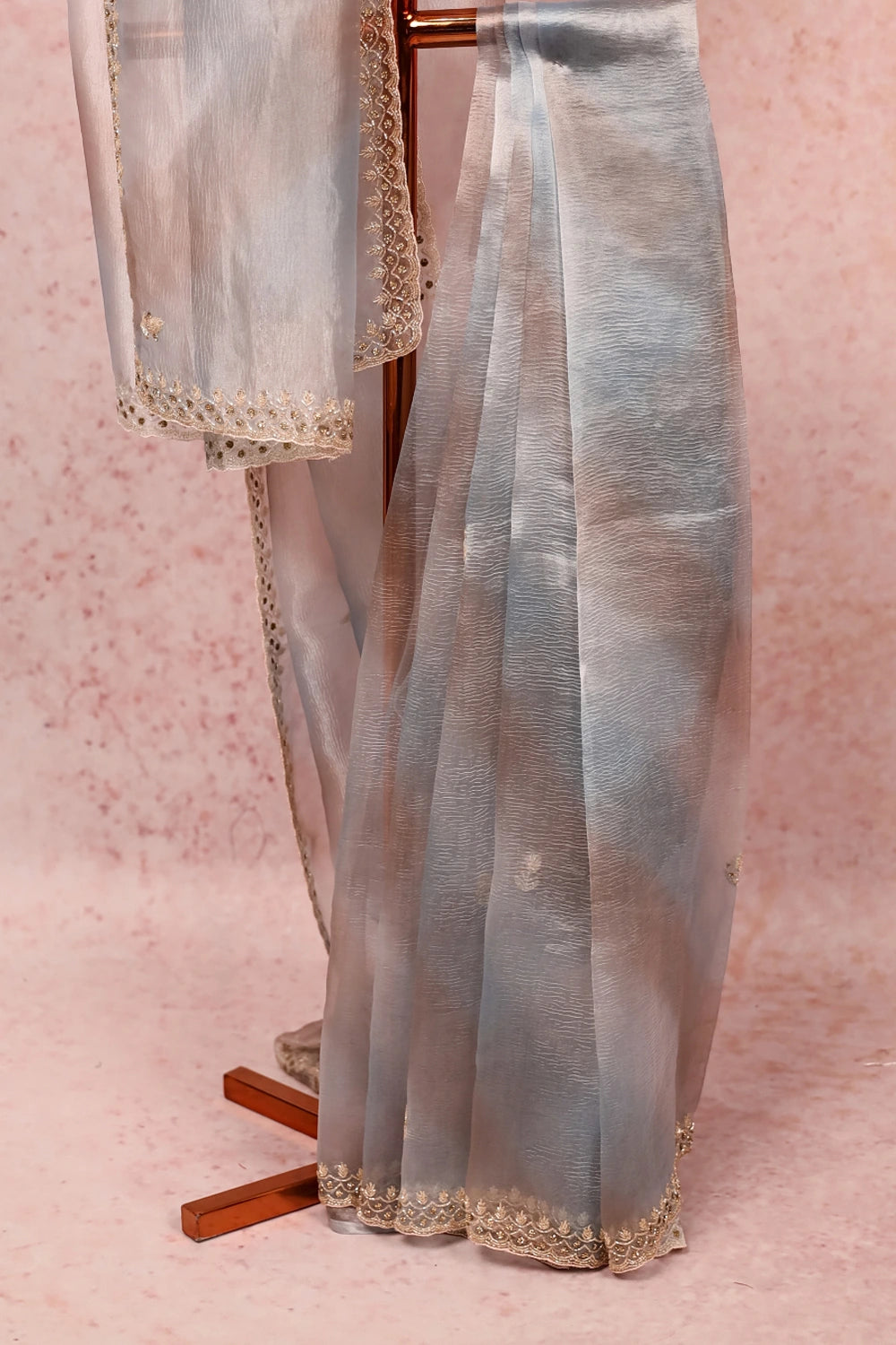 Pastel Crush Organza Saree