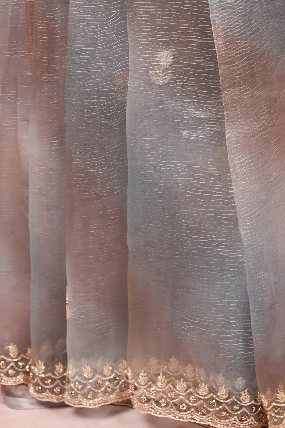 Pastel Crush Organza Saree
