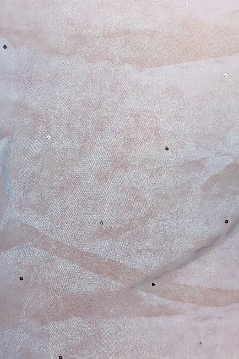 Peacock Blue Tissue Organza Saree