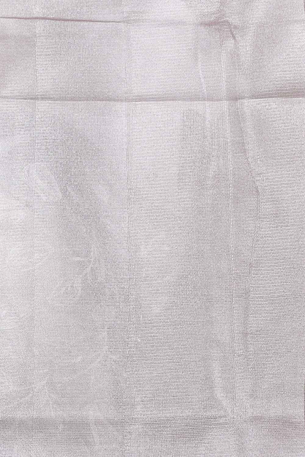 Silver Semi Tissue Saree
