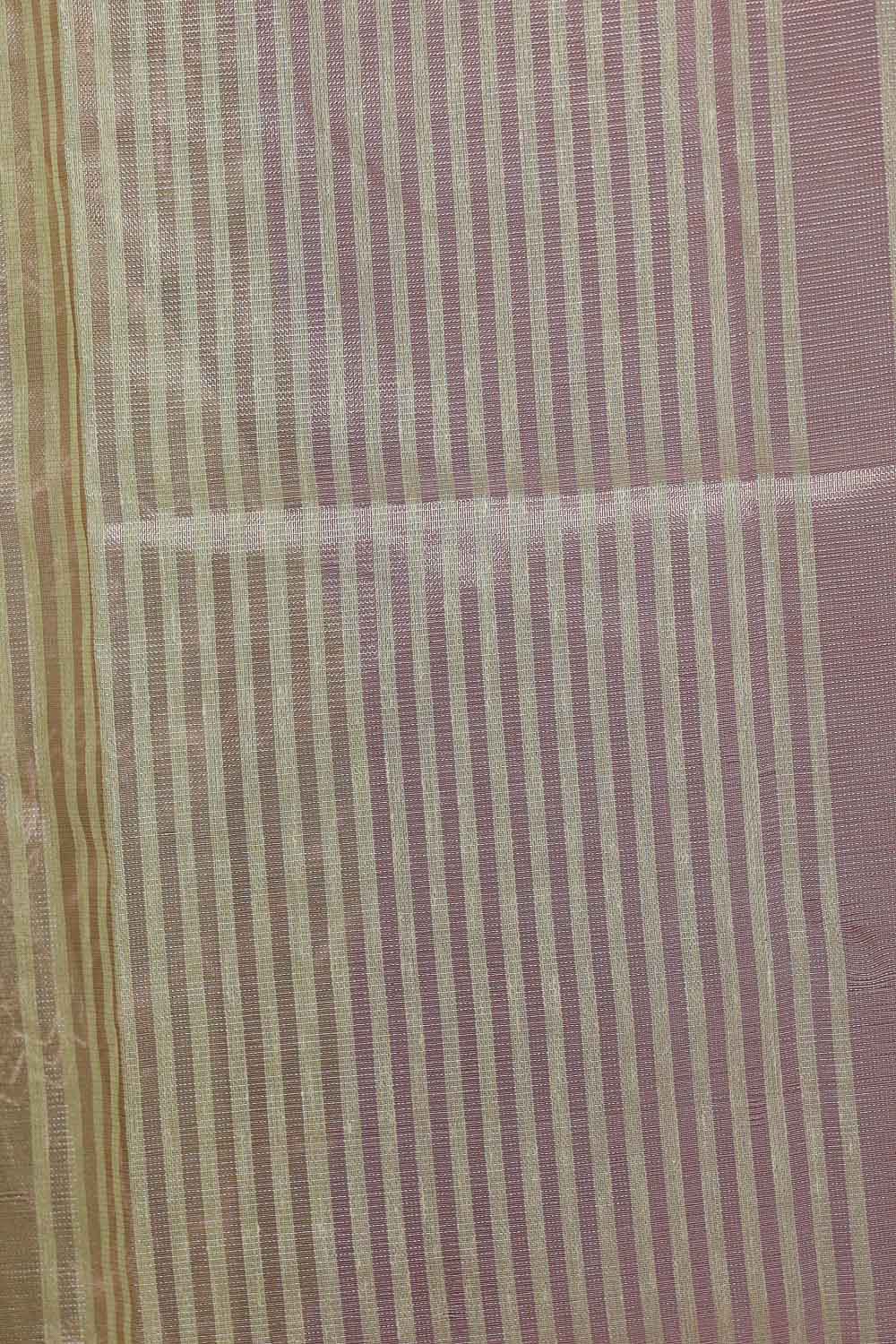 Pista Green Tissue Organza Saree