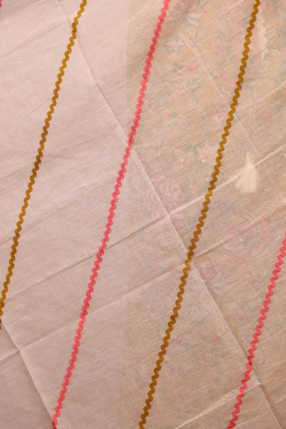 Mustard Yellow Cotton PrintedUnstitched Churidhar Material