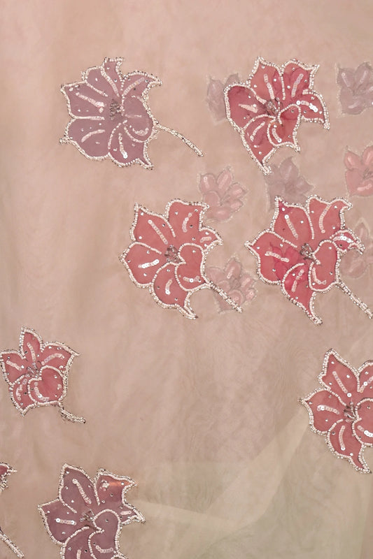 Light Green Organza Saree