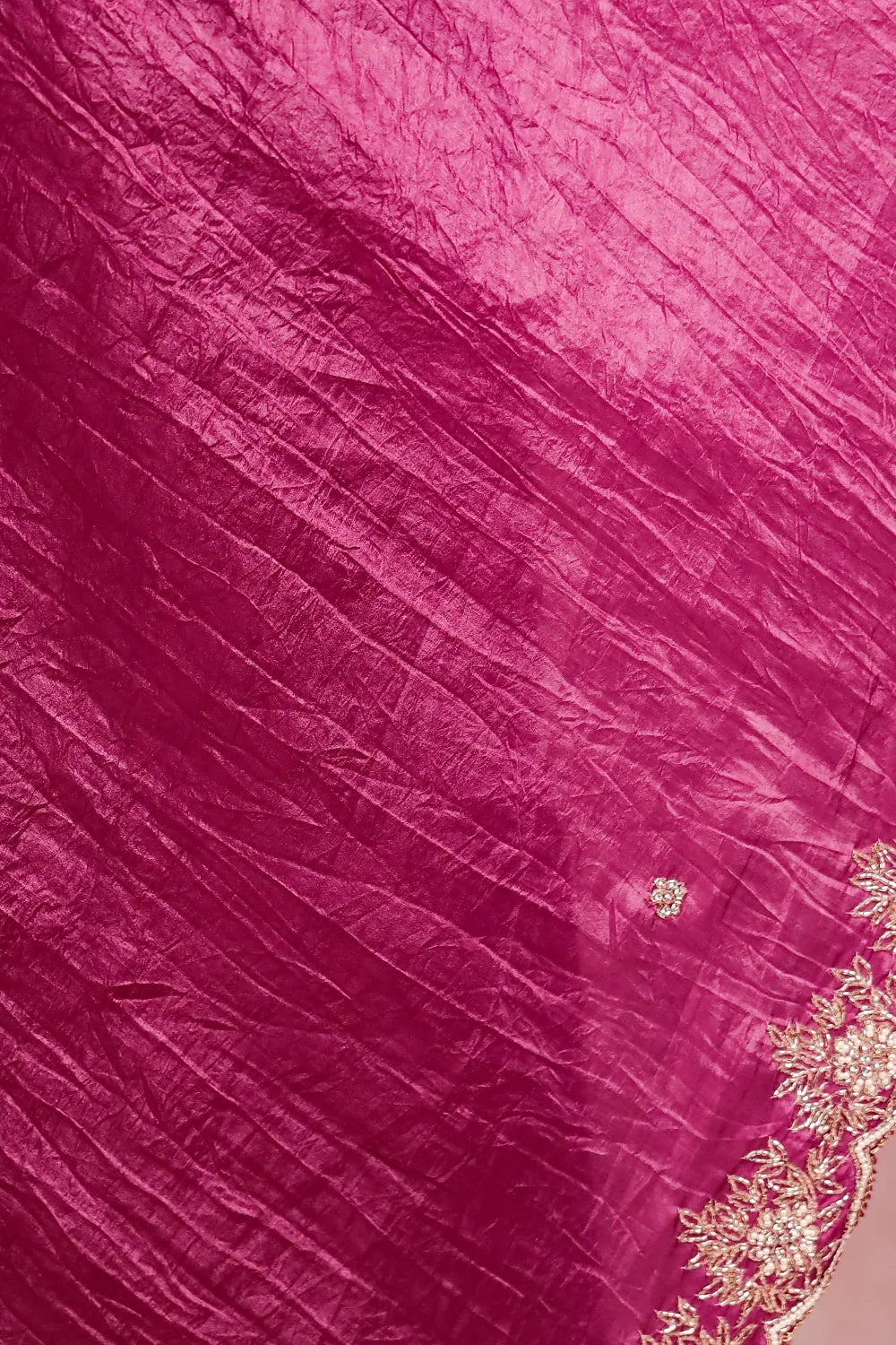 Violet Crush Organza Saree