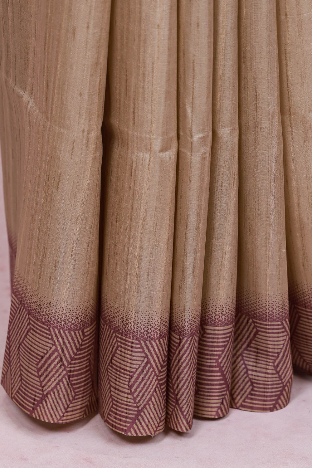 Chikku Semi Tussar Saree