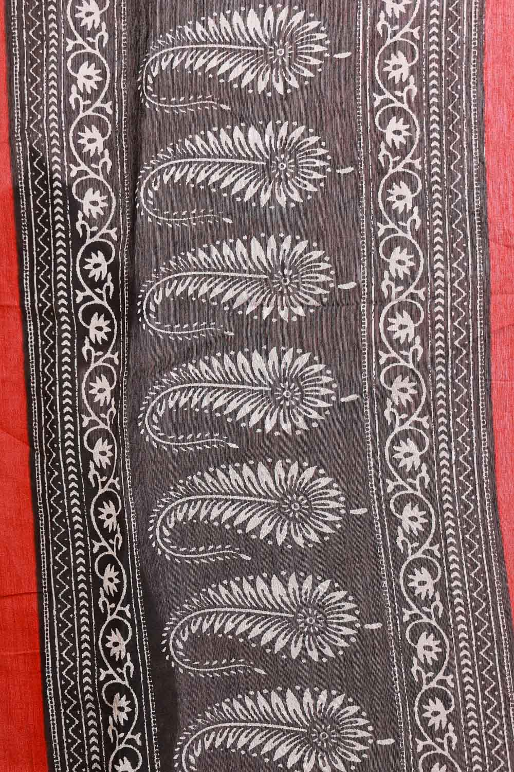Green Semi Chanderi Saree