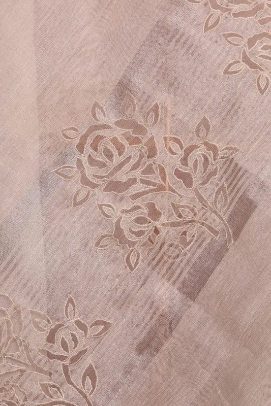 Silver Semi Tissue Saree