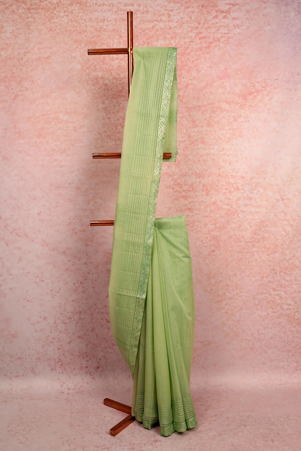 Pista Green Kota Saree