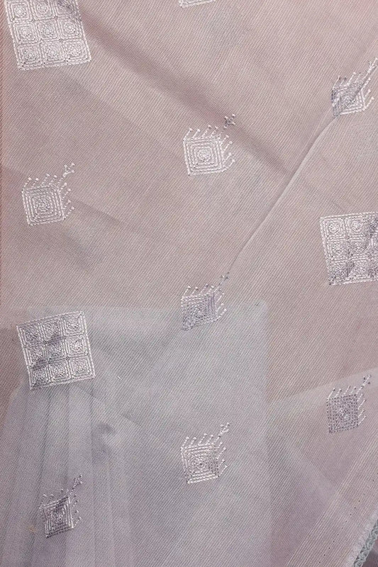 Blue Super Net Kota Saree