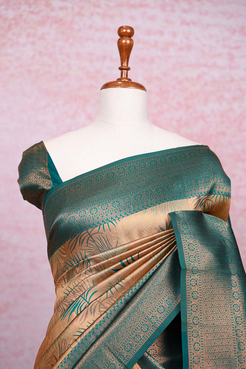 Golden Art Silk Saree - Seematti