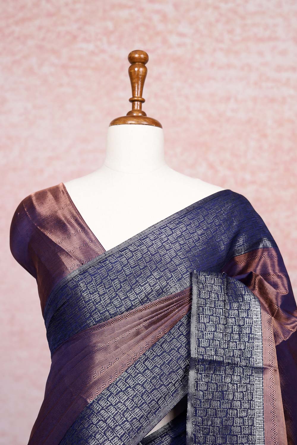 Blue Art Silk Saree