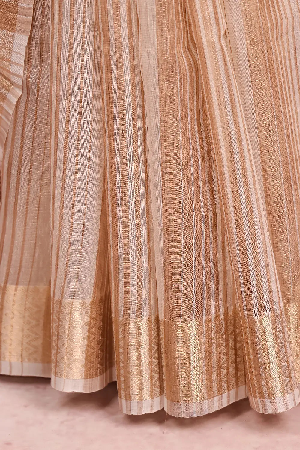 Off White Semi Tissue Saree