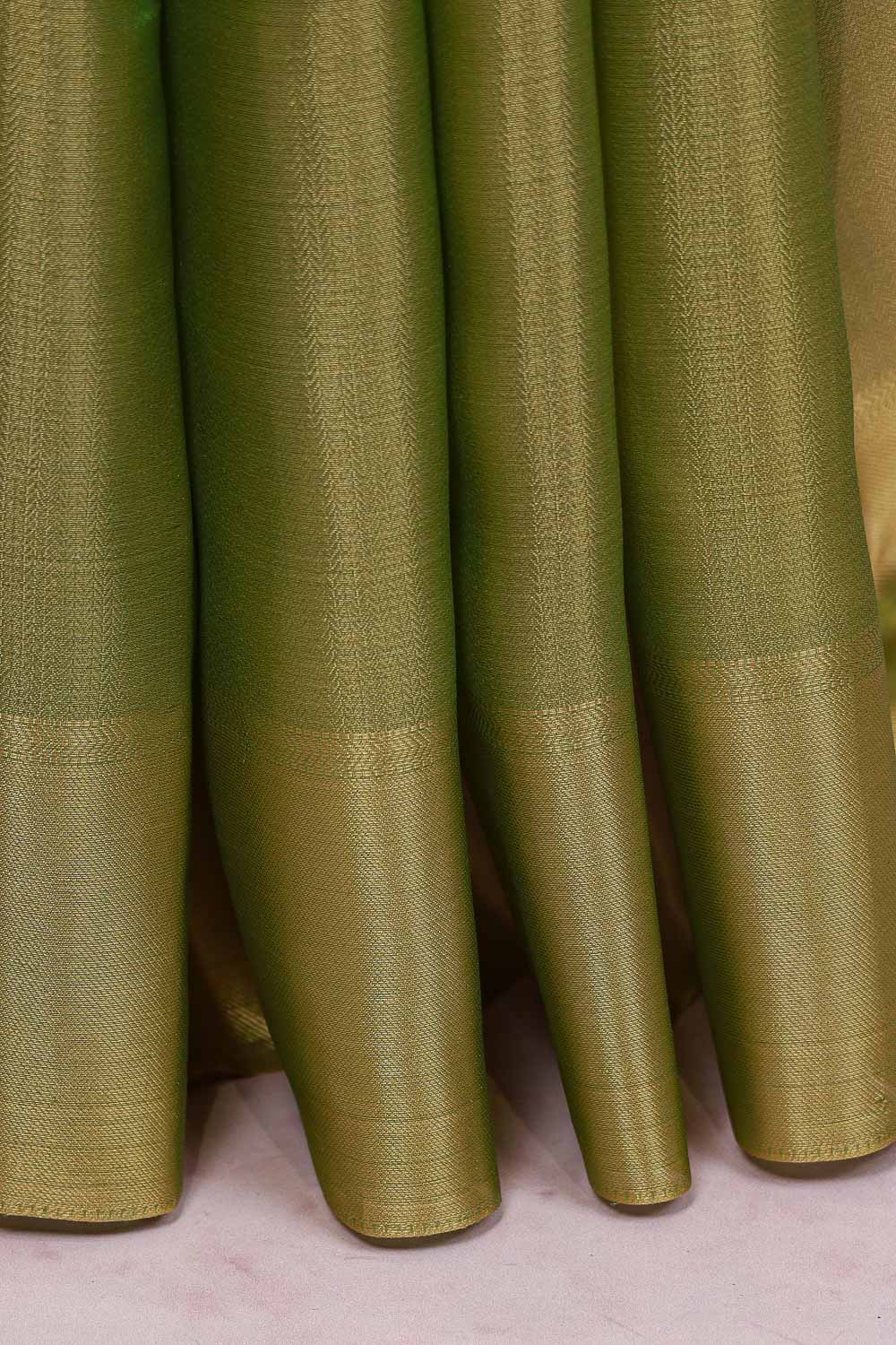Green Semi Tissue Saree