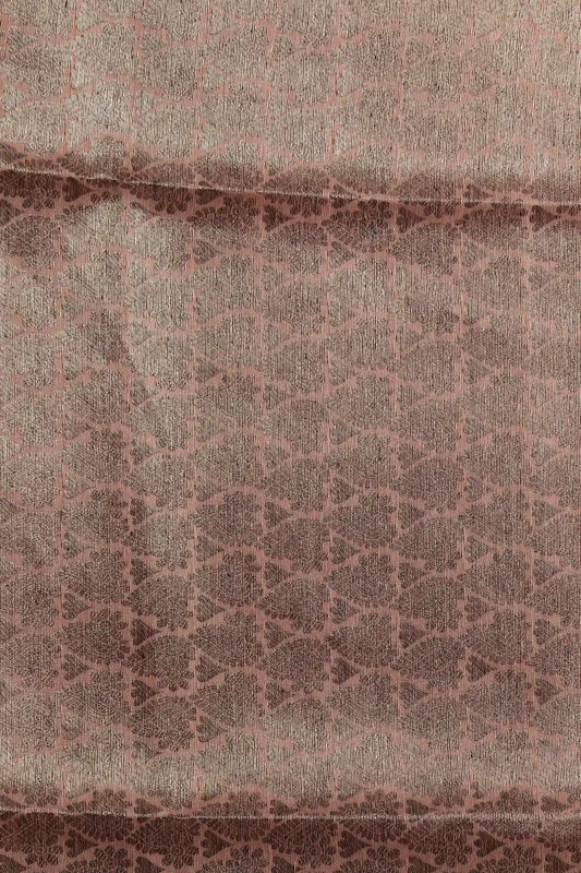 Light Pink Semi Silk Saree