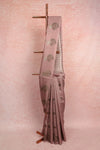 Light Pink Semi Silk Saree