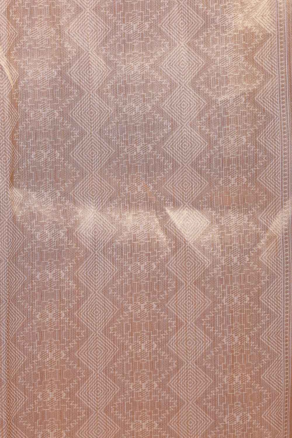 Gold Semi Tissue Saree