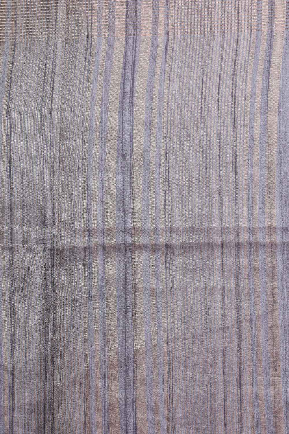 Ash Semi Tussar Saree