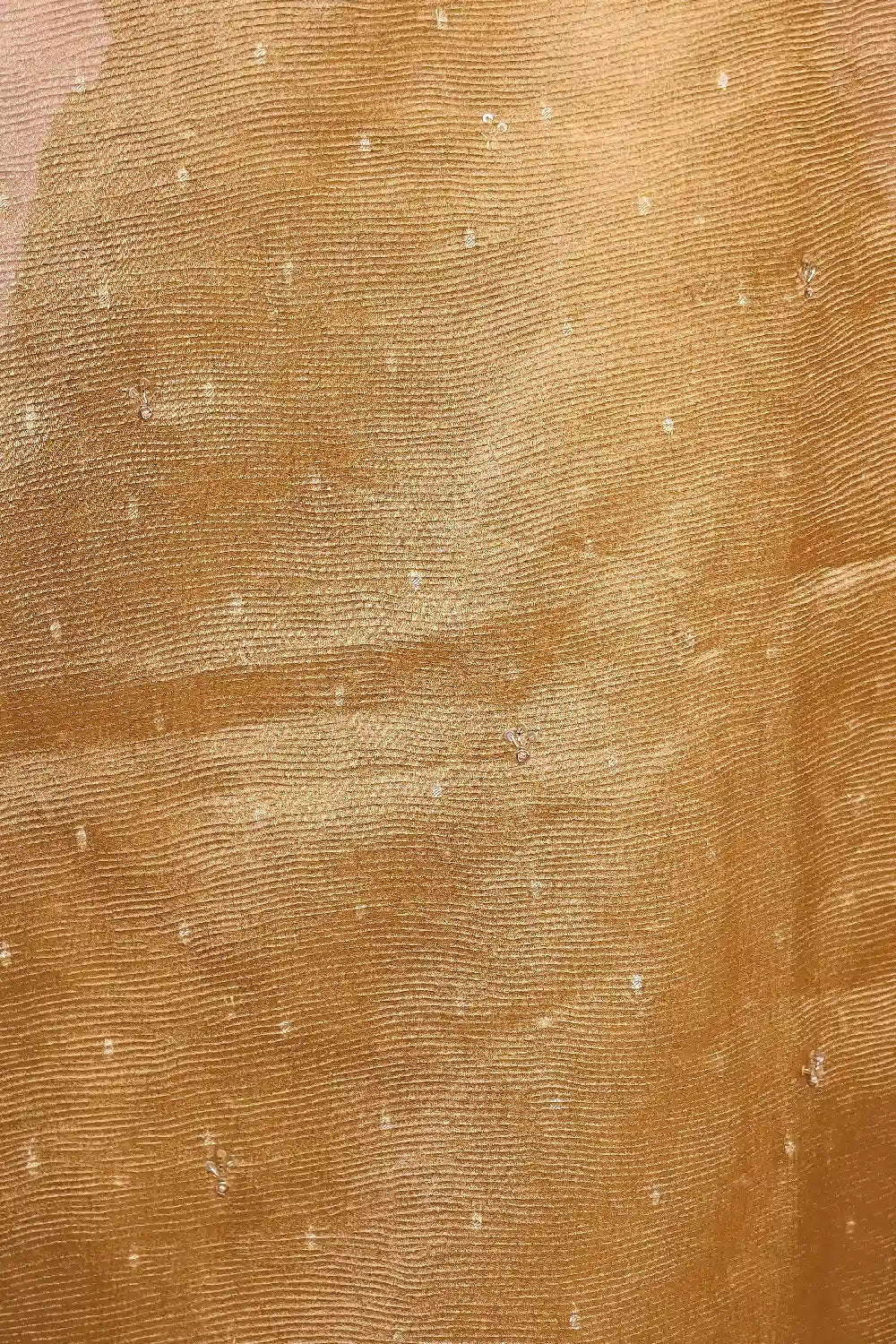 Gold Crush Organza Beads Butta Unstitched Churidhar Material
