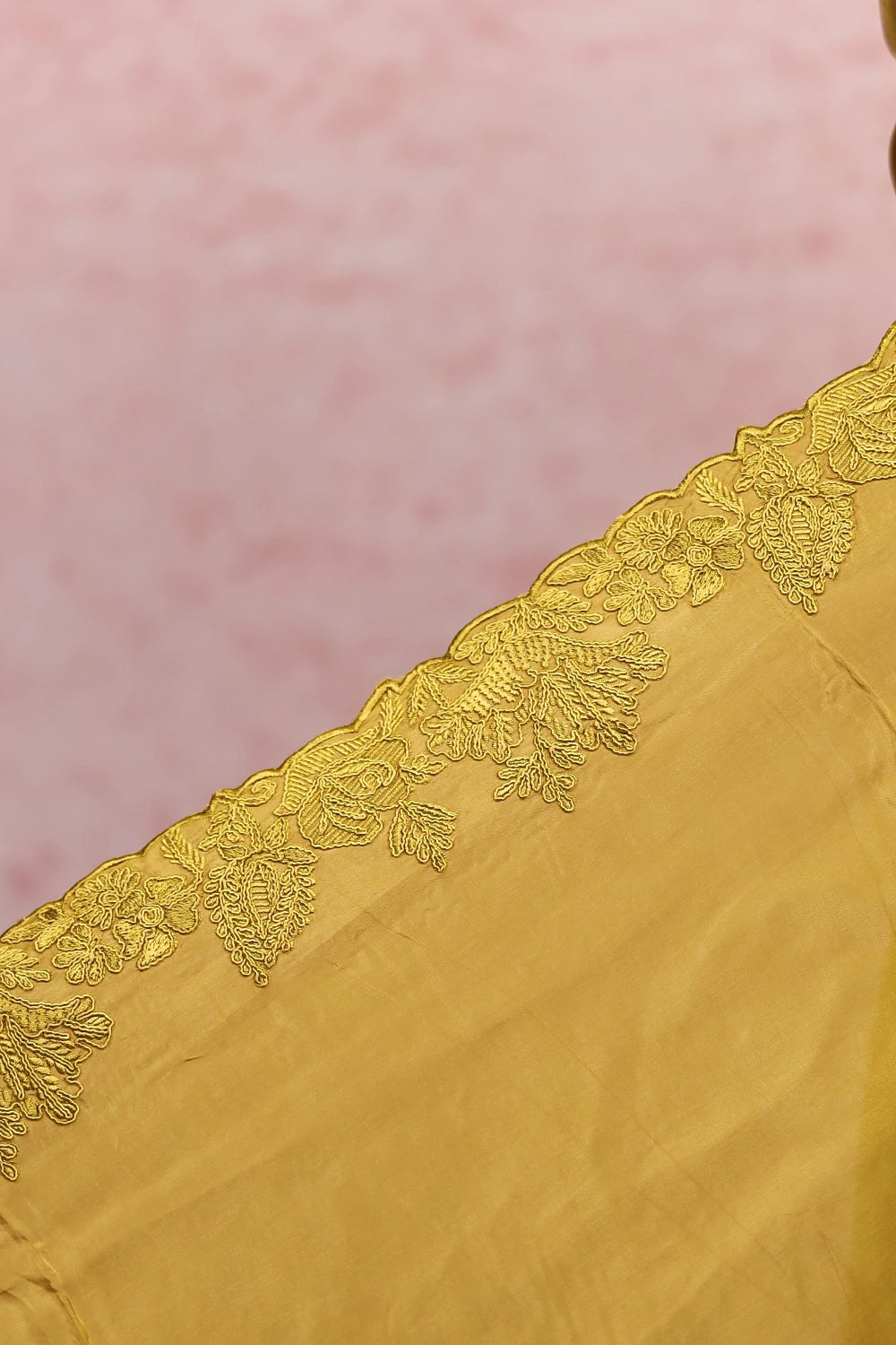 Mehandi Green Organza Plain Body Unstitched Churidhar Material