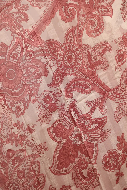 Onion Pink Cotton Butta Unstitched Churidhar Material