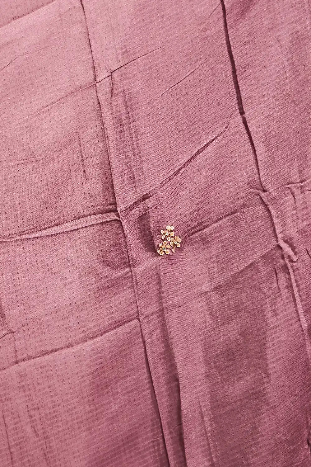 Lavender Shimmer Organza Beads Butta Unstitched Churidhar Material