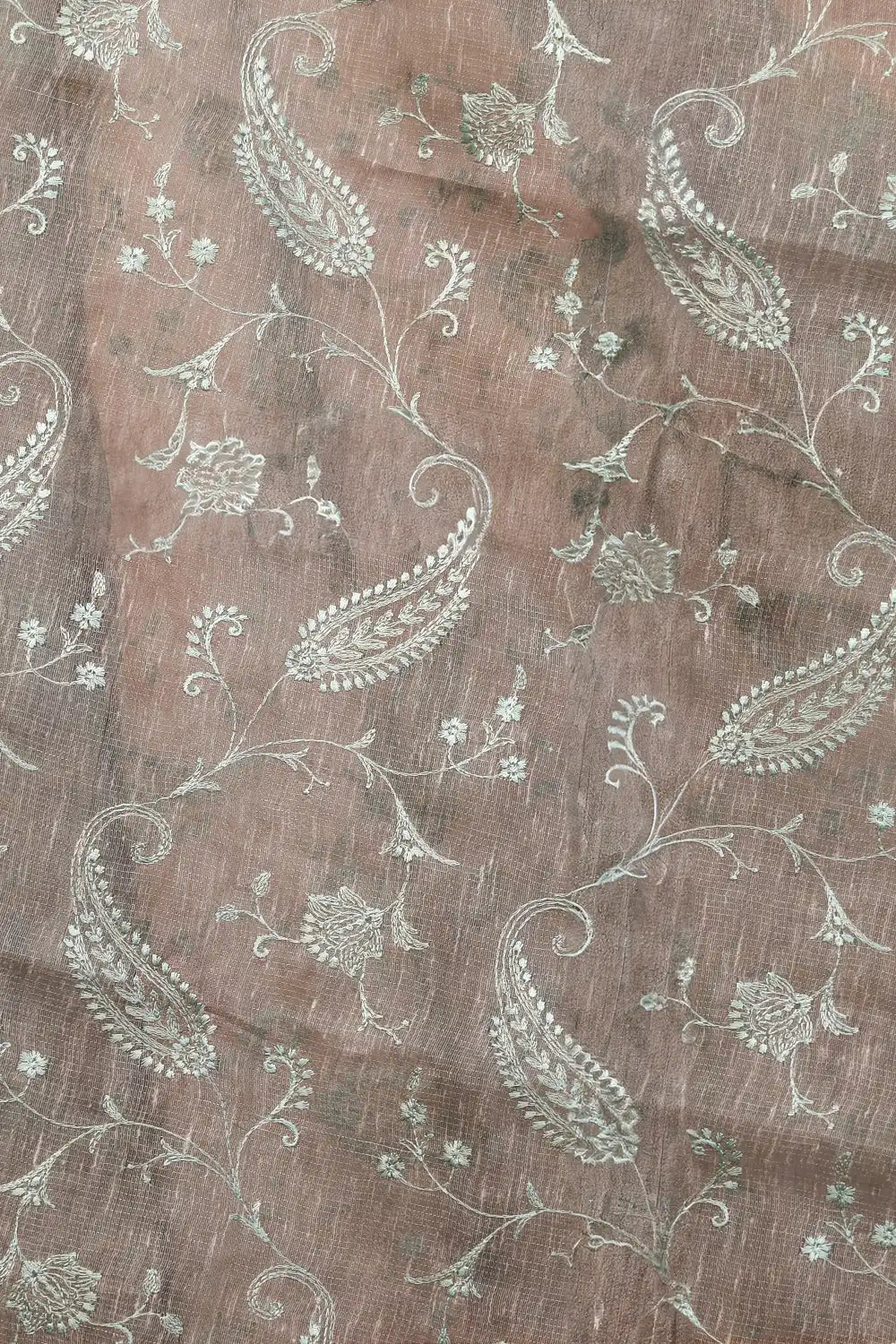Pastel Green Tissue Kota Saree