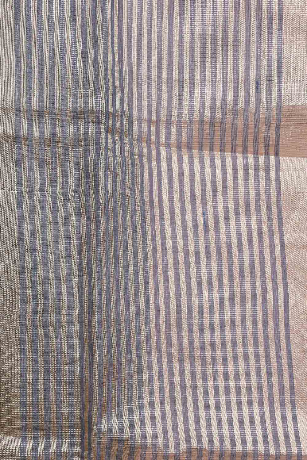 Ash Semi Tissue Saree