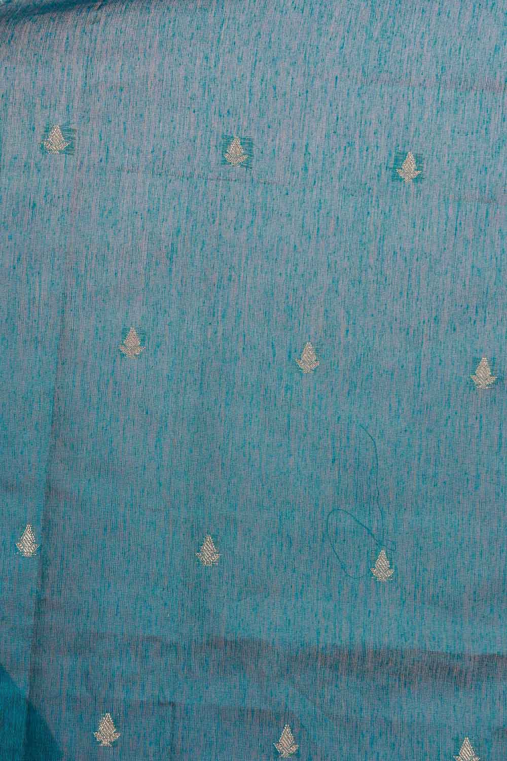 Green Cotton Silk Saree