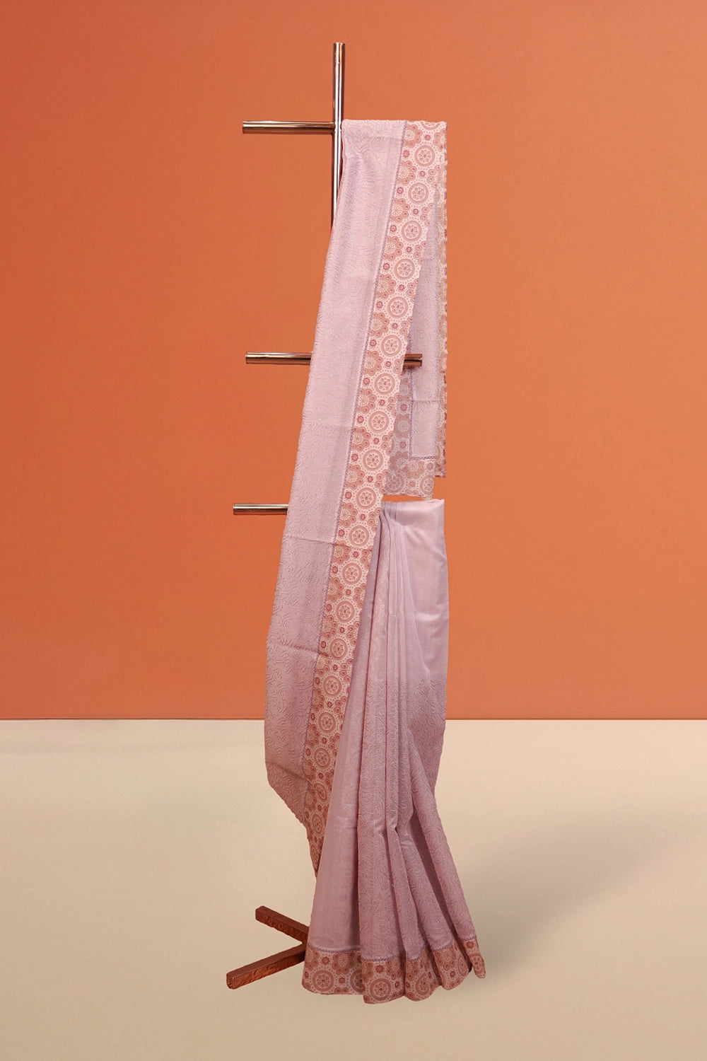 Pink Net Kota Saree