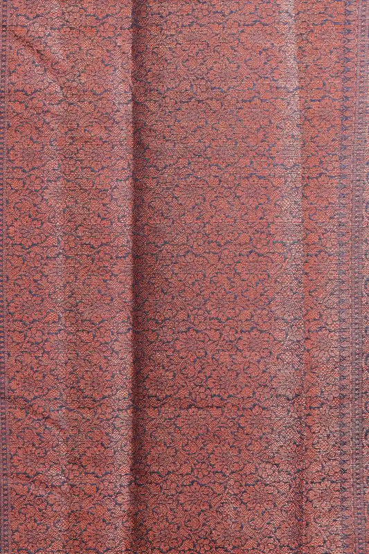 Blue Chanderi Banarasi Saree