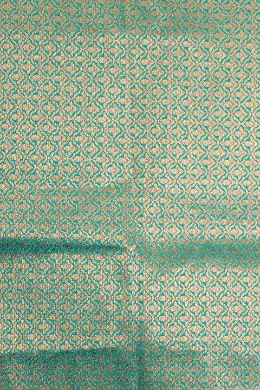 Peach Kancheepuram Semi Silk Saree
