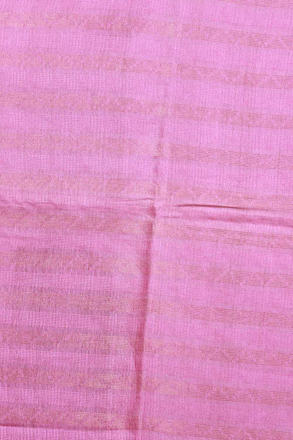 Pink Semi Tussar Saree