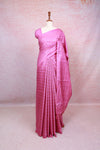 Pink Semi Tussar Saree