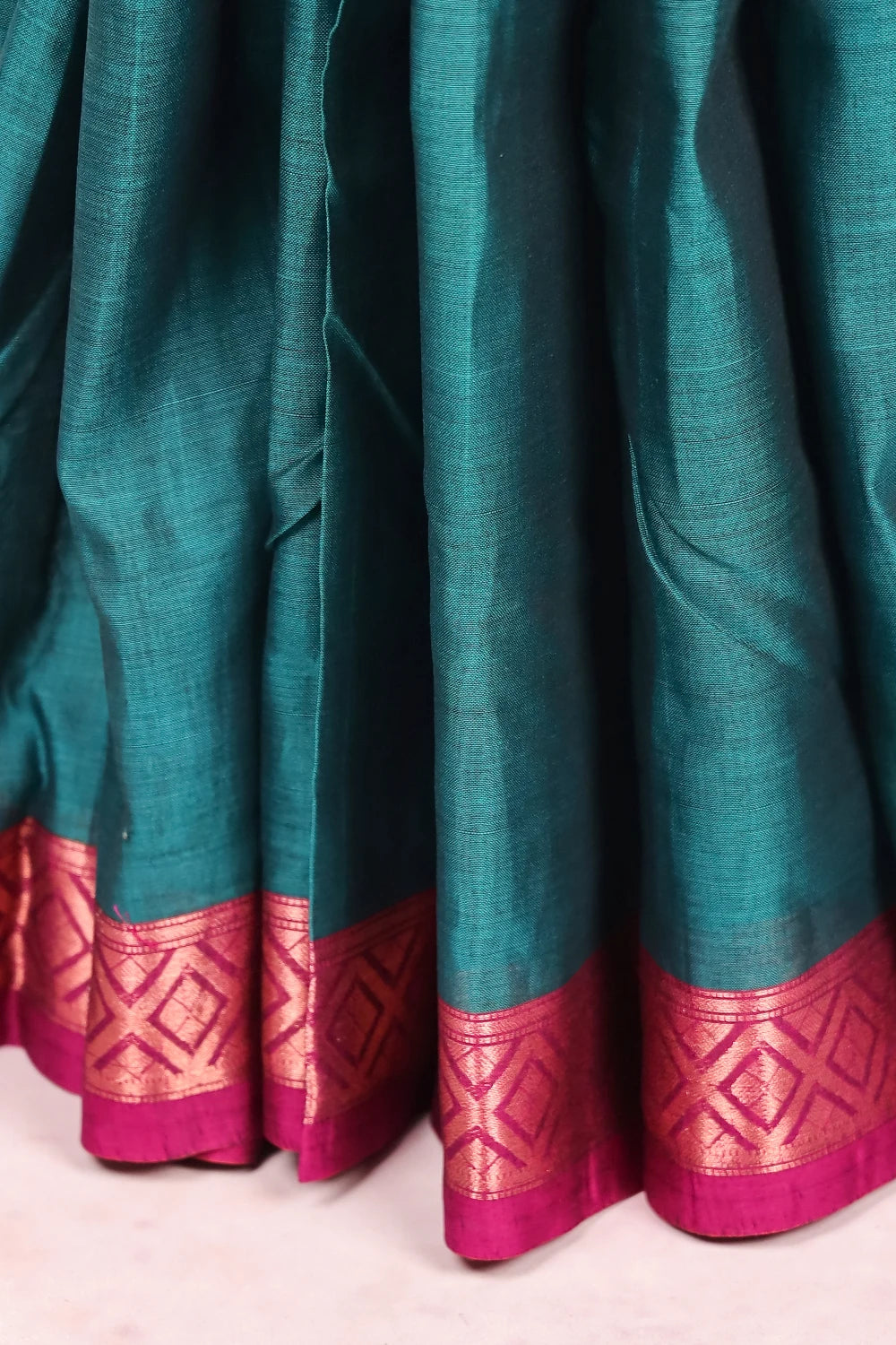 Green Kanchi Cotton Saree