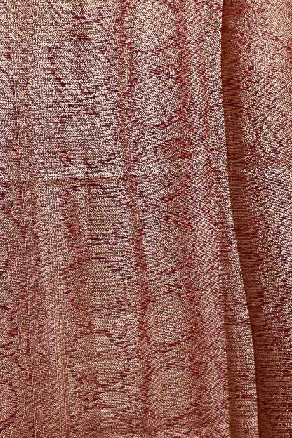 Violet Semi Tissue Saree