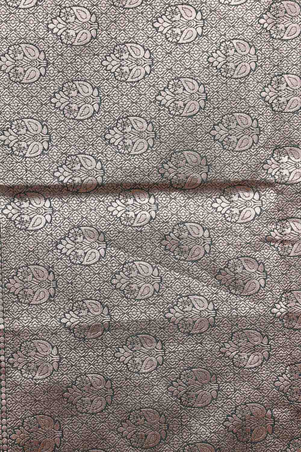 Pink Semi Jute Saree