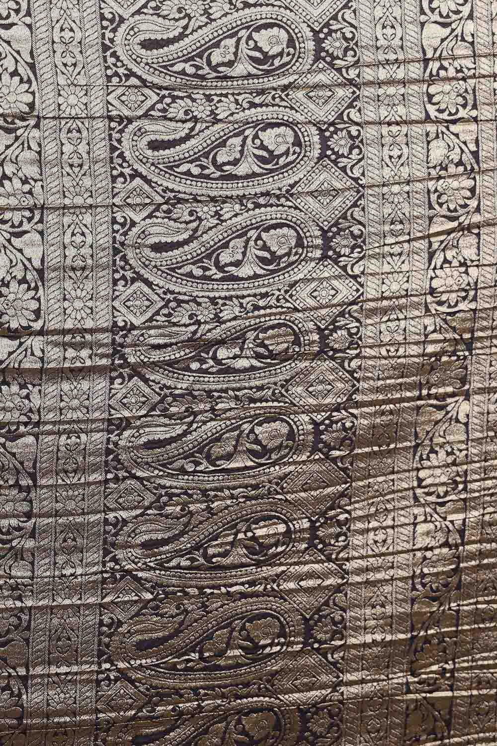 Black Georgette Saree
