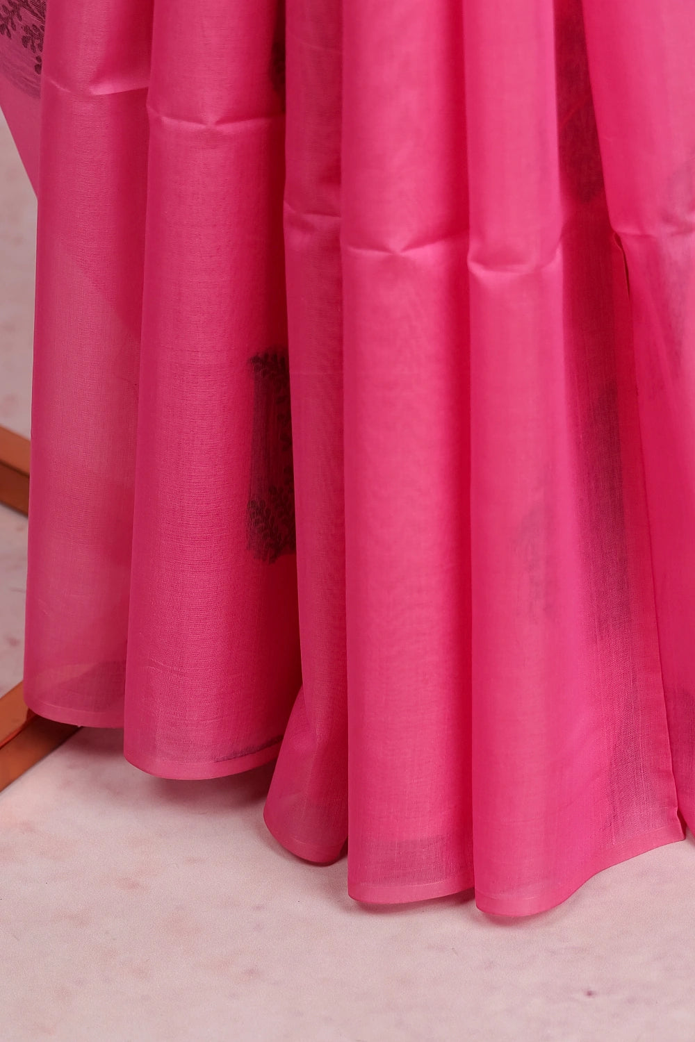 Pink Cotton Silk Saree