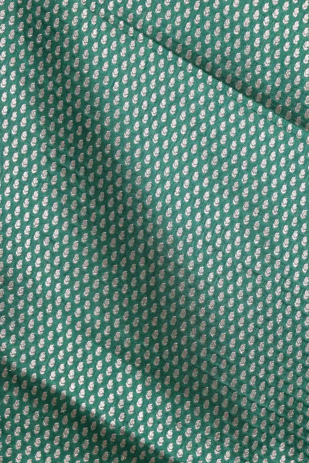 Green Jute Banarasi Saree