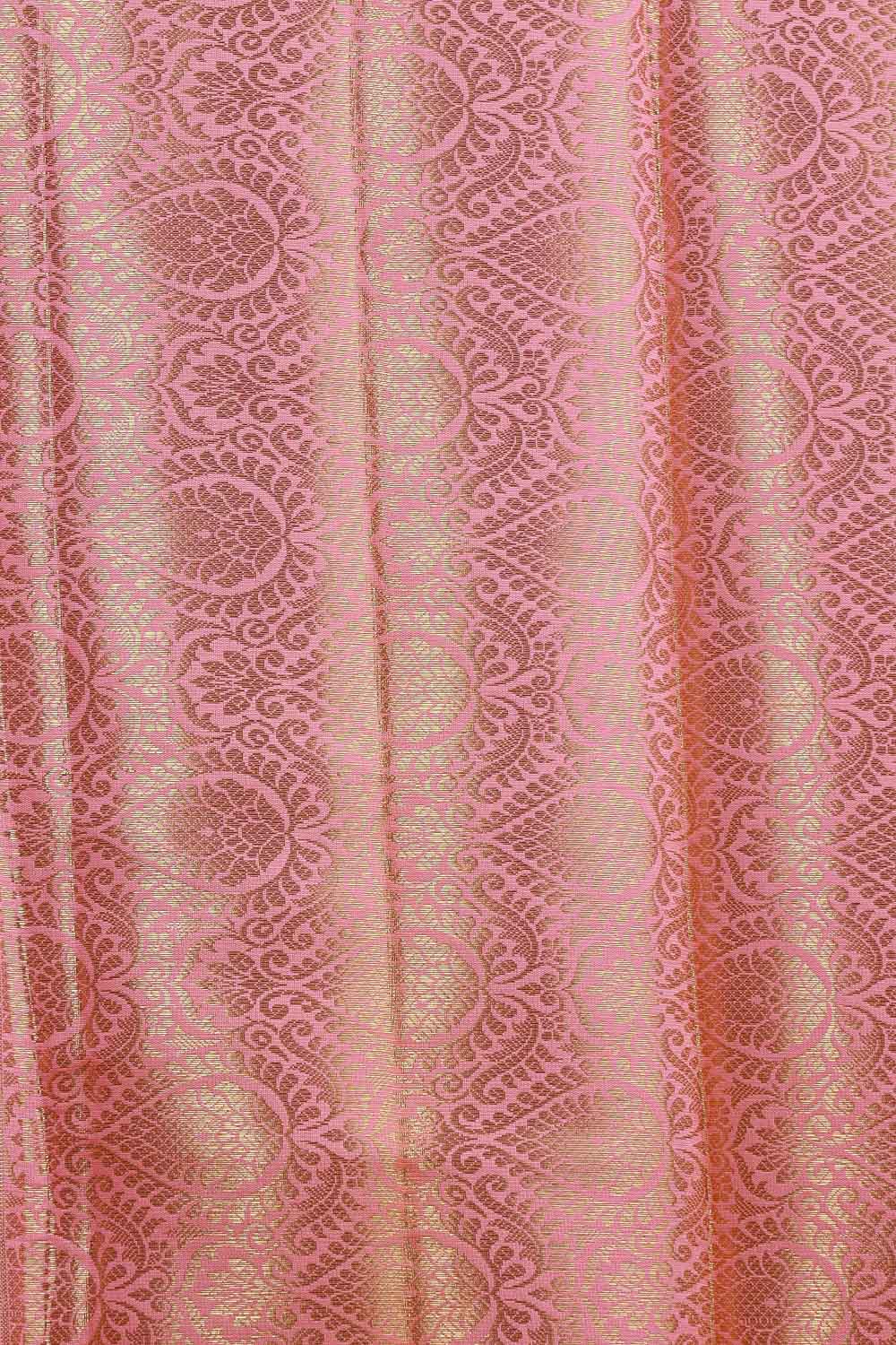 Gold Semi Tissue Saree