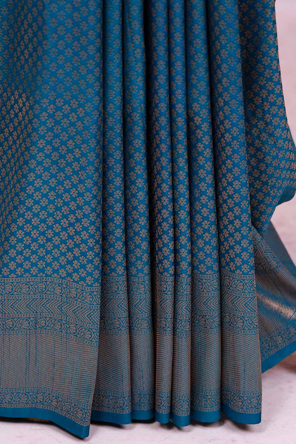 Blue Kubera Silk Saree - Seematti