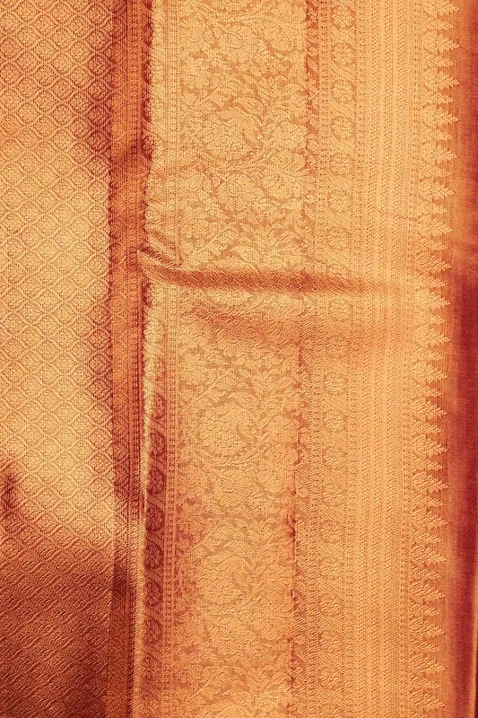 Lavender Kancheepuram Tissue Silk Saree