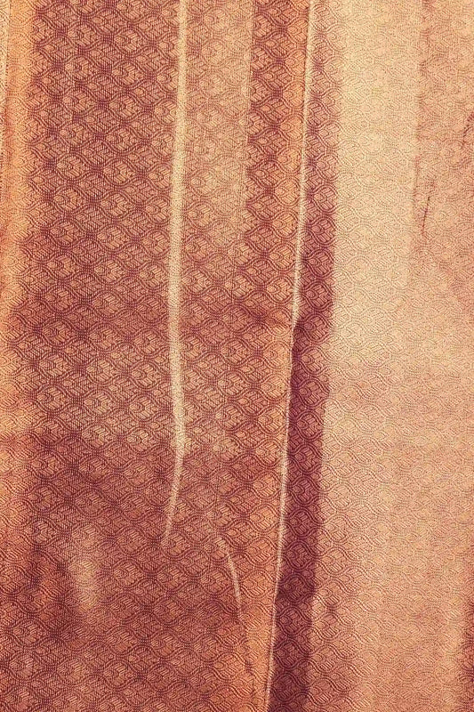 Pastel Green Semi Kancheepuram Tissue  Silk Saree