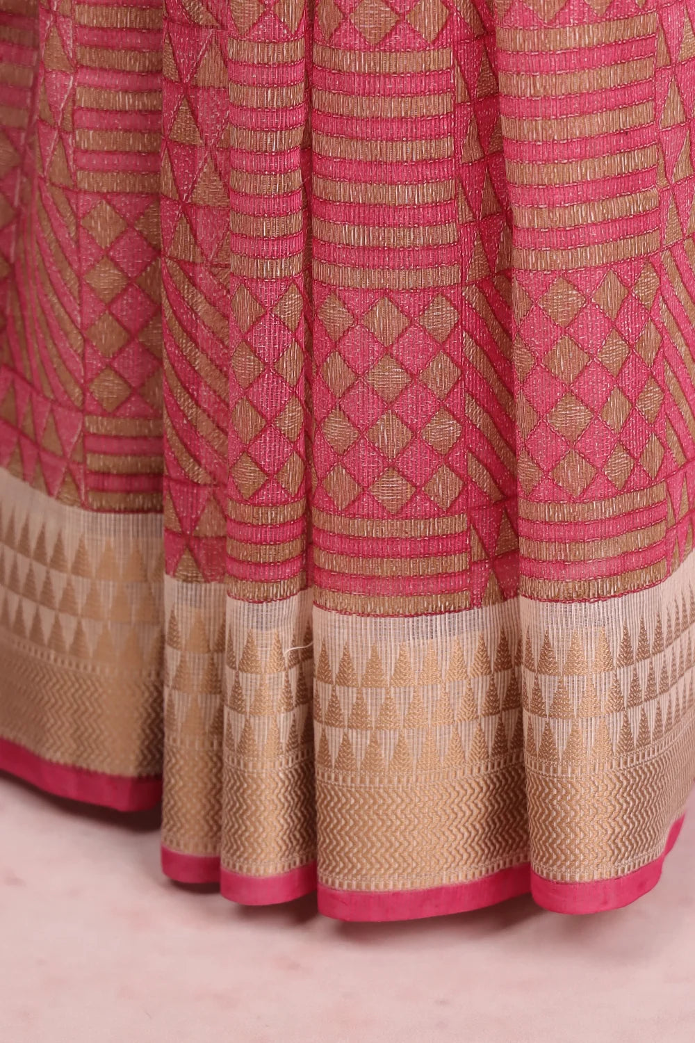Pink Kota Saree