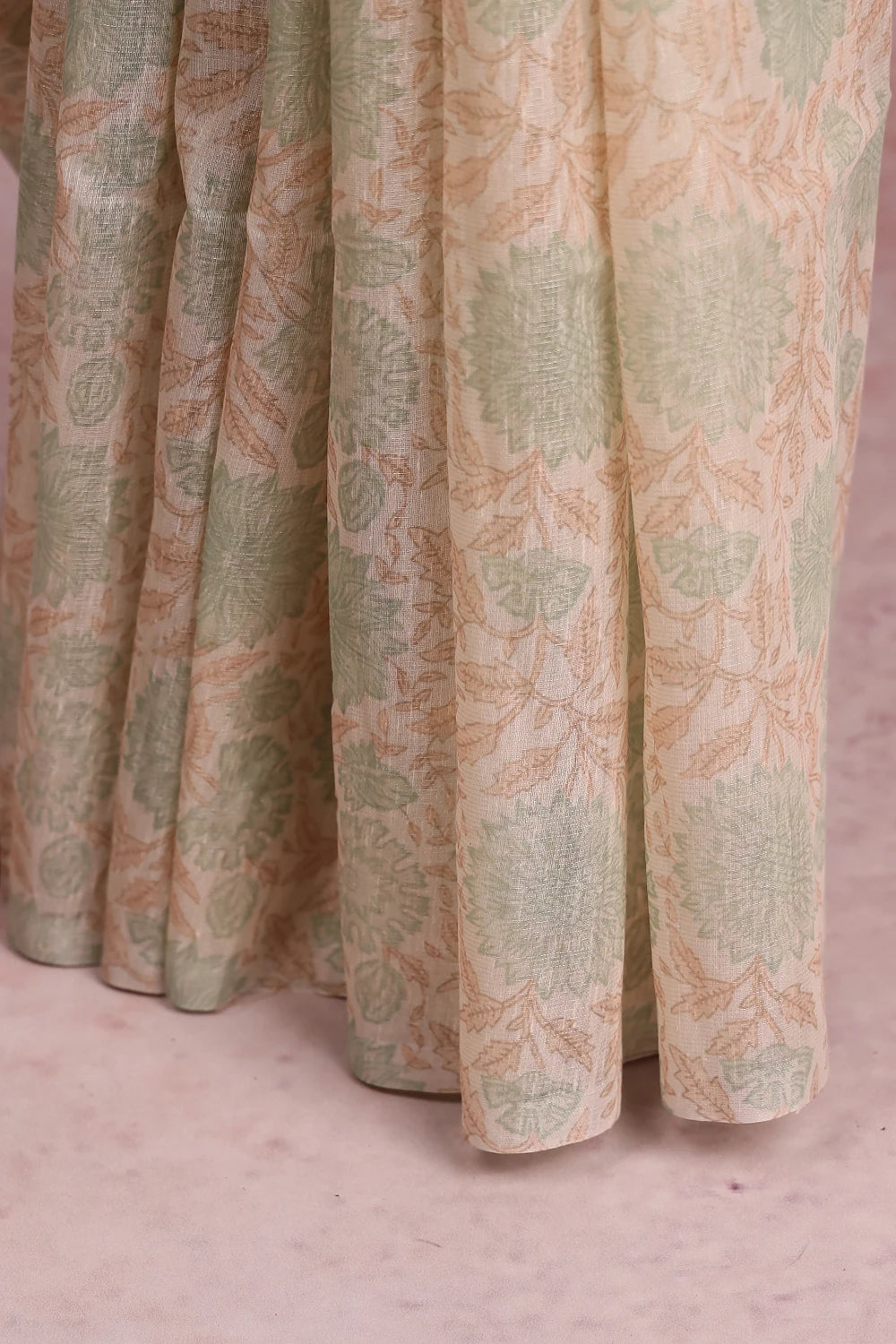 Off White Semi Silky Kota Saree